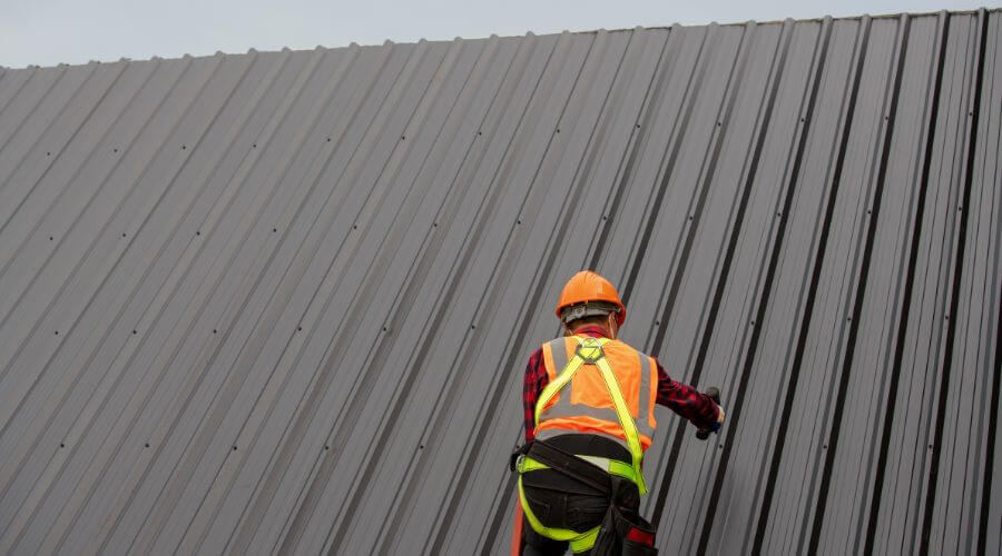Professional metal roof installation services in Marshall, WA